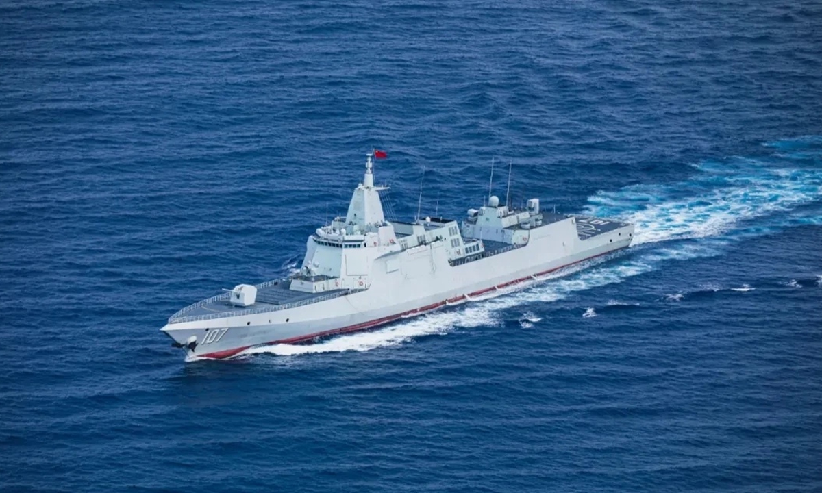 Chinese Navy Crew Member Reveals Incident Where Foreign Vessel Suffered Power Failure While Shadowing PLA's Type 055 Destroyer