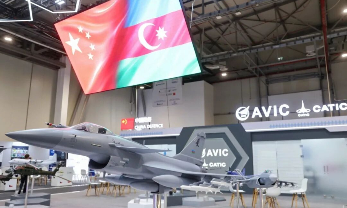 China's J-10CE Combat Aircraft Makes Appearance at Azerbaijan Arms Exhibition, Boosting Its Regional Market Prospects