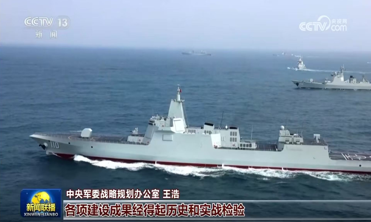 China's Navy Officially Unveils Two New Type 055 Destroyers, Bringing Fleet Total to Ten Vessels