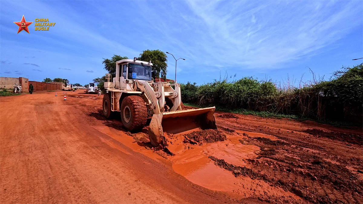 China's UN Peacekeeping Engineers Restore Critical Road Infrastructure in South Sudan's Wau City