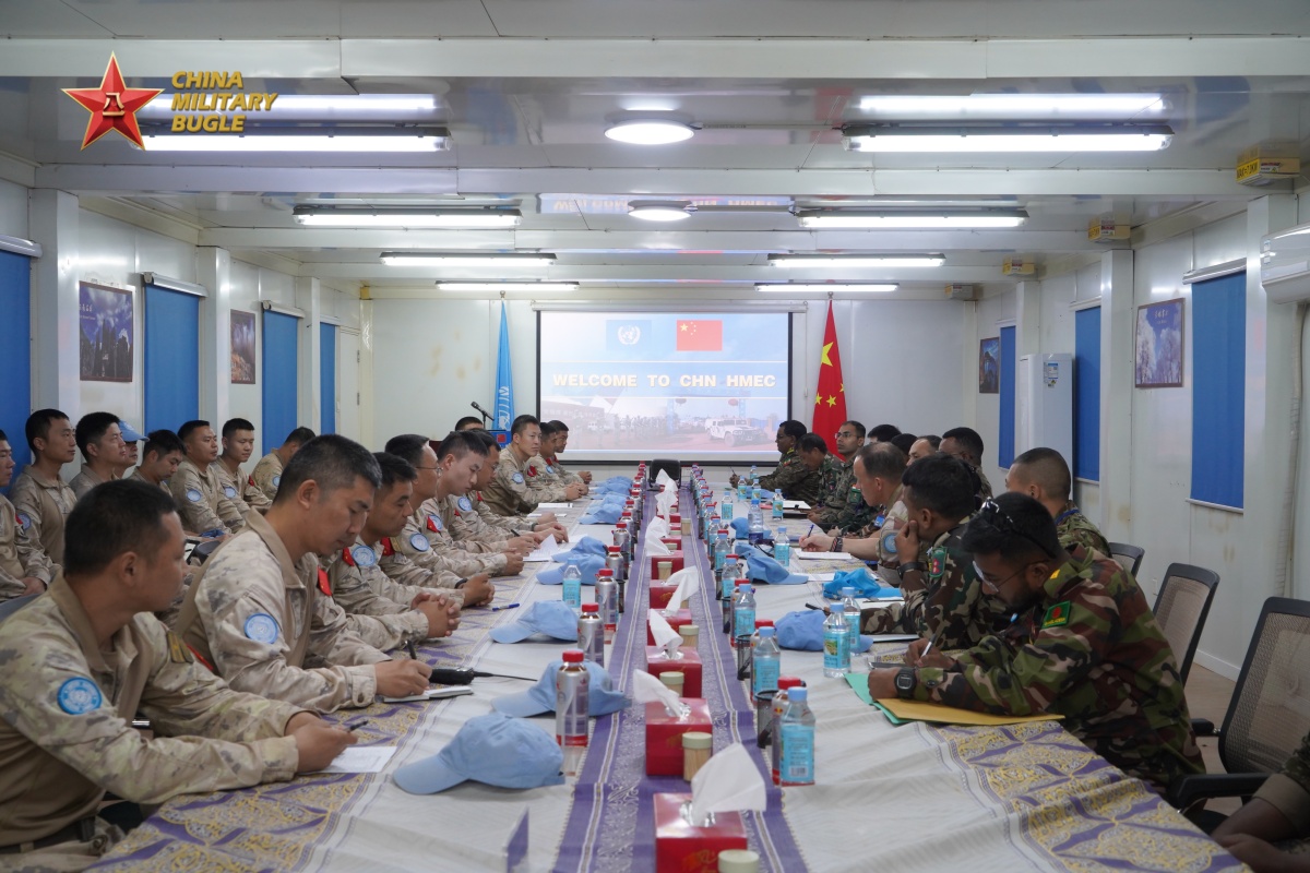 China's Peacekeeping Forces in South Sudan Successfully Complete UN Military Readiness Evaluation