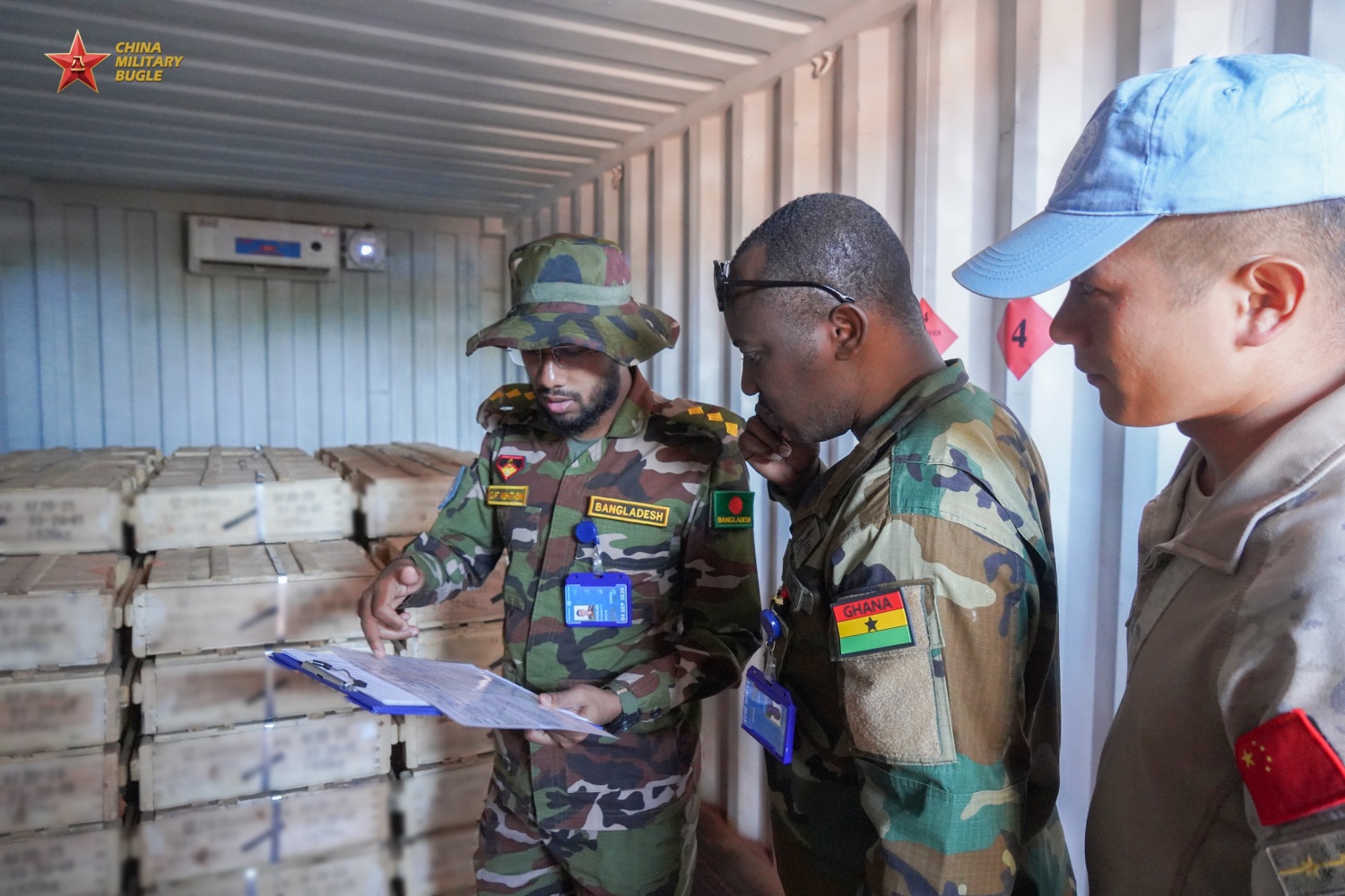 China's UN Peacekeeping Engineering Unit Successfully Completes Special Ammunition Safety Inspection in South Sudan