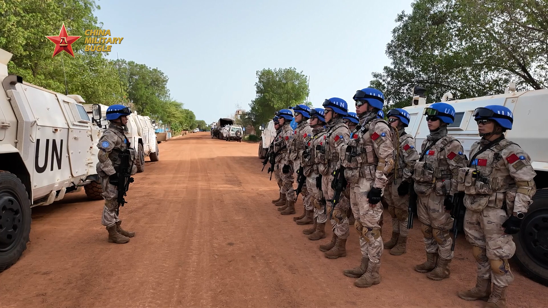 China's UN Peacekeeping Forces in Abyei Successfully Execute Their First Joint Armed Escort Operation