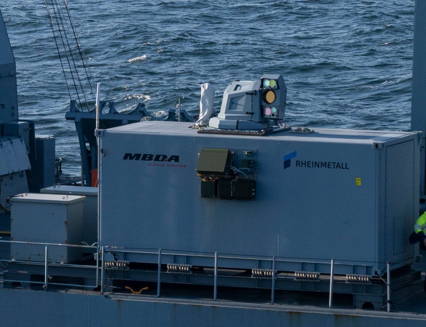 Rheinmetall and MBDA Partner to Create High-Energy Laser Defense System for Germany's Naval Forces