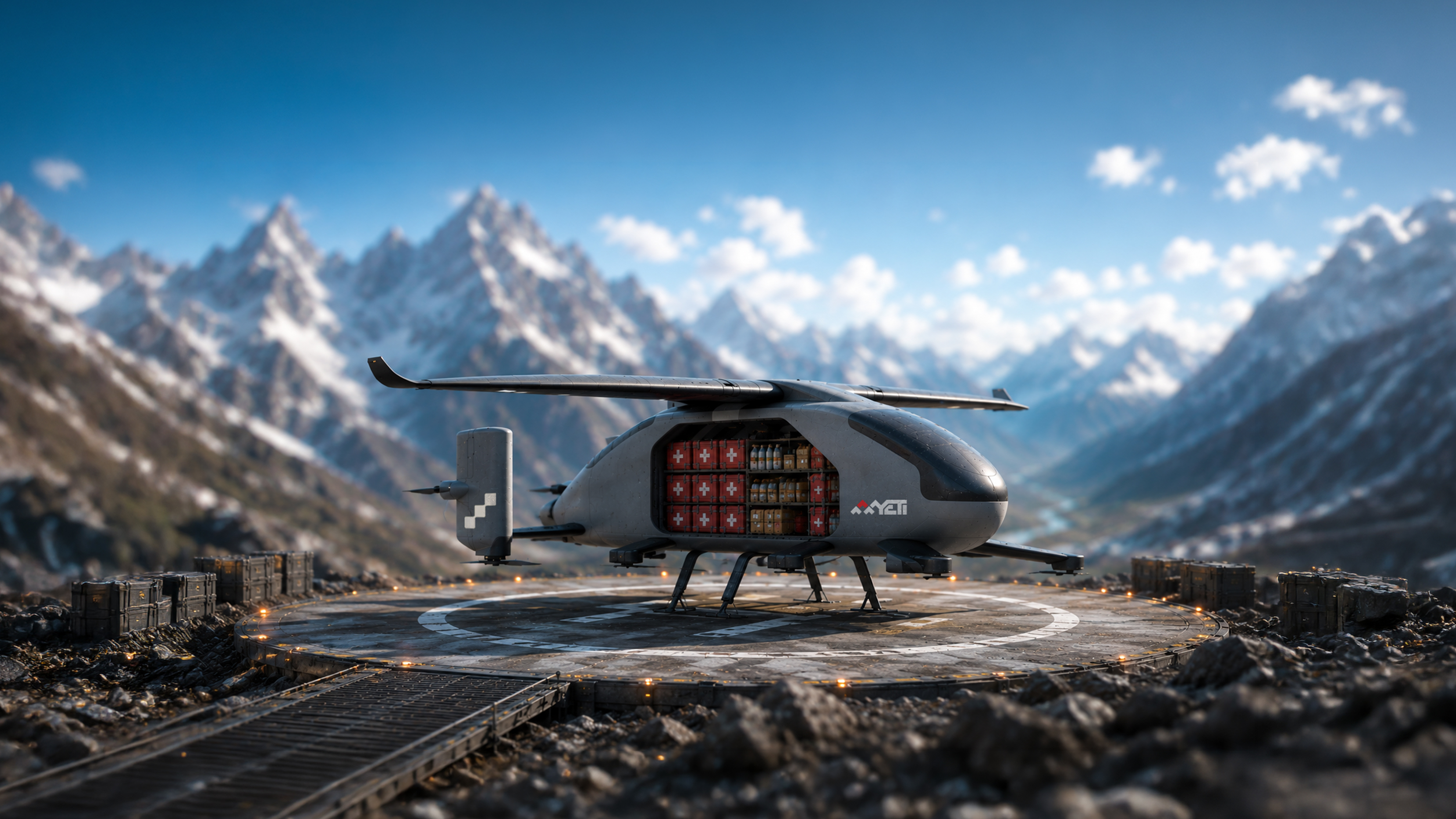 Indian Government Provides Rs 151 Crore Funding Support to ideaForge for Development of Heavy-Lift Drone 'YETI'