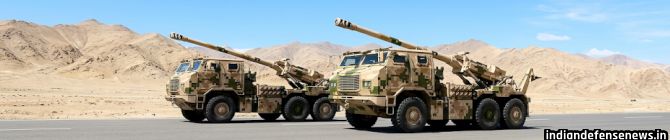 Pakistan Positions 250 NORINCO-Built SH-15 Self-Propelled Artillery Systems Along Indian Border