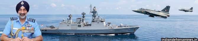 Air Chief Marshal AP Singh Calls on Indian Air Force to Follow Navy's Blueprint for Defence Indigenisation