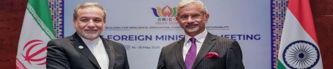 Iran's Top Diplomat Urges India to Take on a Bigger Peacemaking Role in the Middle East