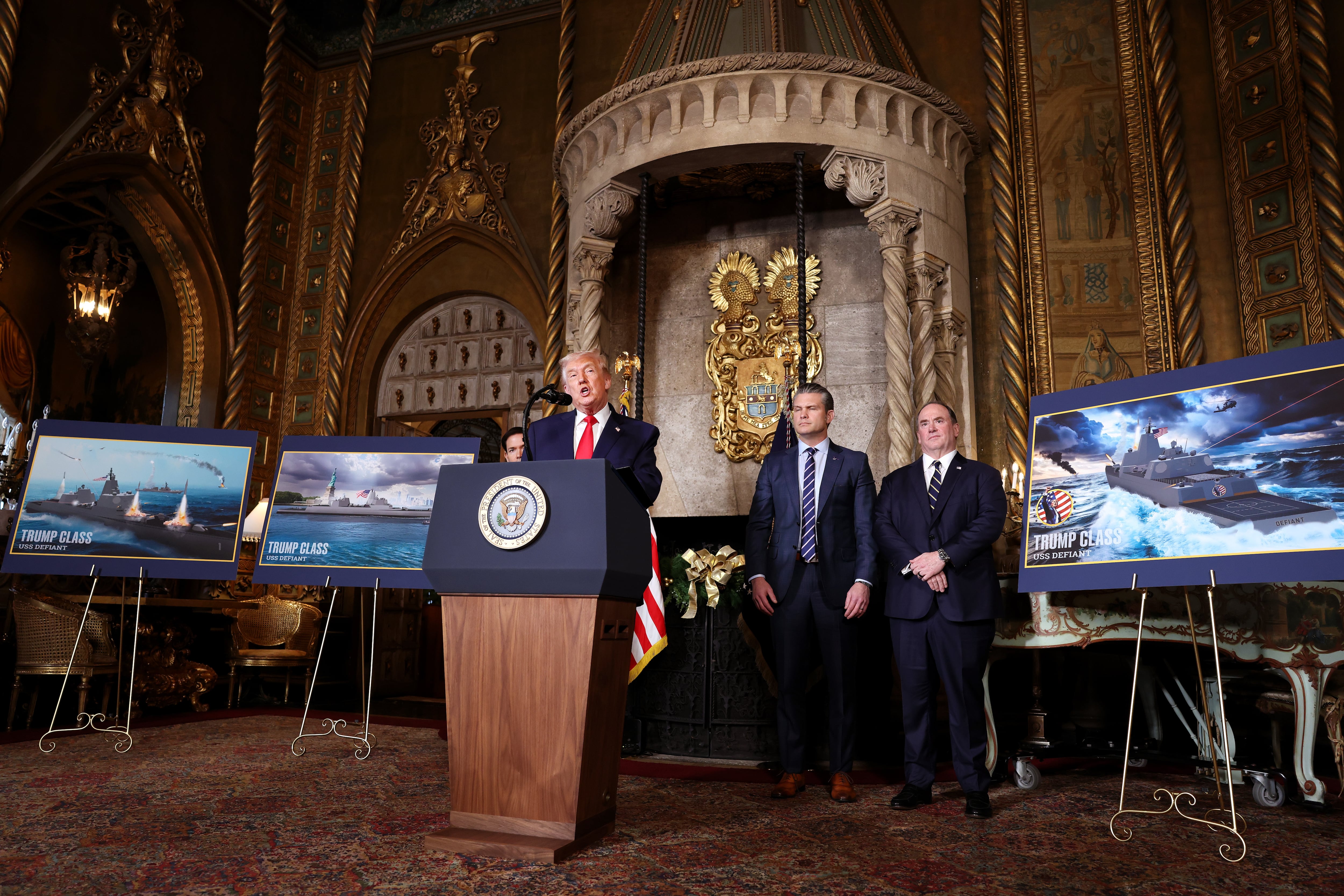Democrats Advocate for Autonomous Drone Investment Over Costly Trump-Class Battleship Program