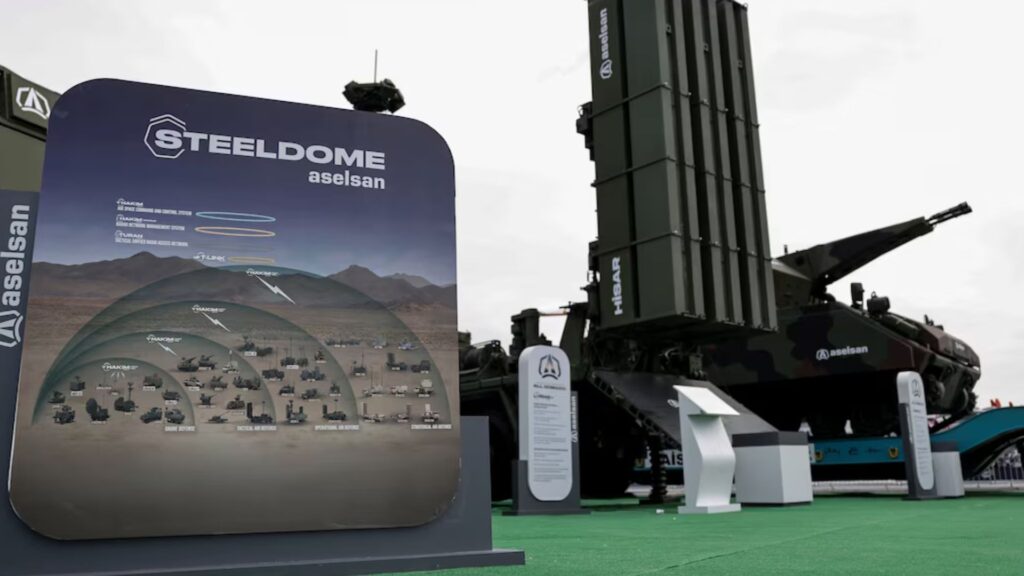 Aselsan Secures €1.47 Billion Deal to Scale Up Production of Türkiye's Multi-Layered Steel Dome Missile Defence Network