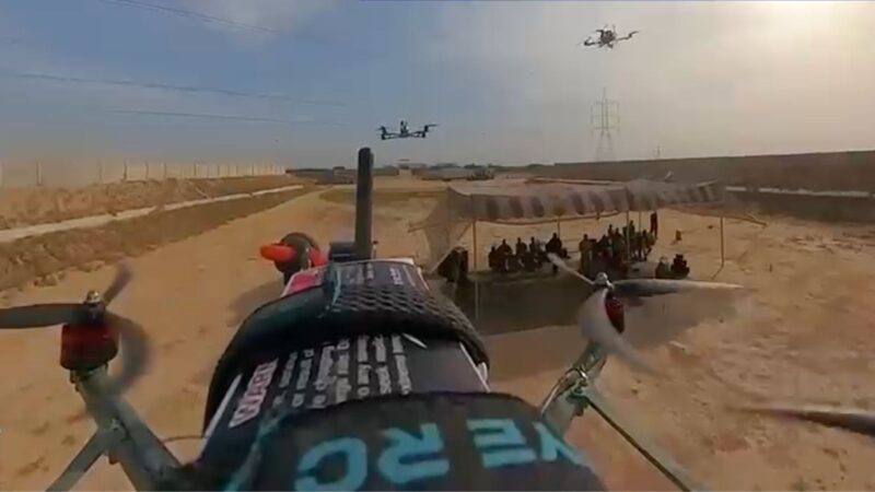Woot-Tech's Juggernaut: A Machine Gun-Equipped Multi-Rotor Combat Drone Platform