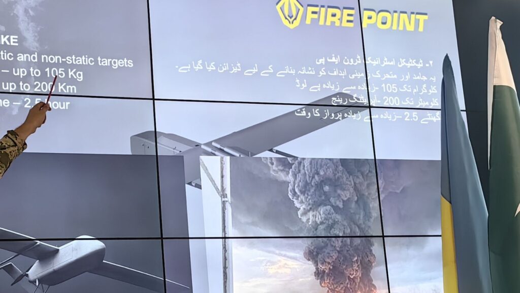 Ukrainian Defence Firm Fire Point Seeks to Supply Pakistan with Extended-Range Strike Drone Technology